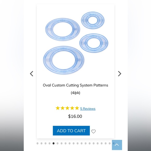 Creative Memories Circle cutting patterns - Picture 3 of 3